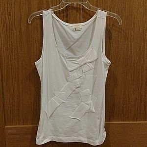 Kate Spade Simple Yet Cute White Tank - image 1